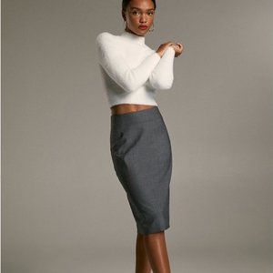 Aritzia Babaton Gabe Skirt: virgin-wool pencil skirt